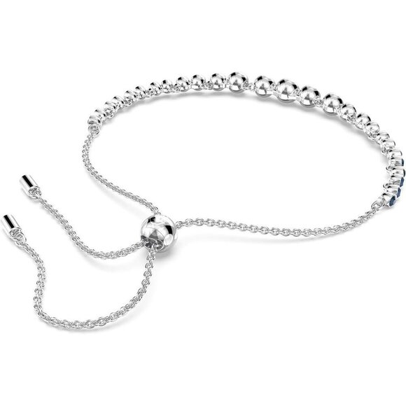 Emily Tennis Collection Clear Crystals Blue Pink Bracelet for women - Picture 4 of 6